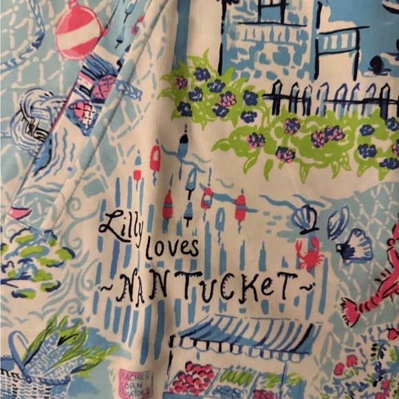 NWT XL Whisper Blue Lilly ♥️’s Pulitzer Nantucket Skipper Popover - Picture 2 of 5